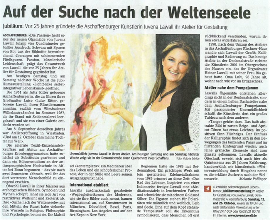 Jubiläum 25 Jahre Altatelier für Gestaltung
