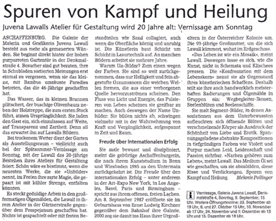Main Echo Artikel Juvena Lawall